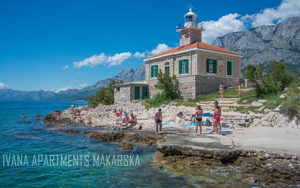 Ivana Apartments Makarska Buitenkant foto